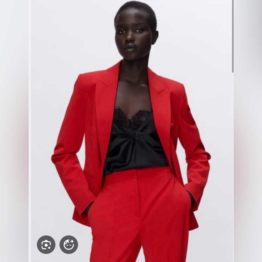 Zara Red Suit